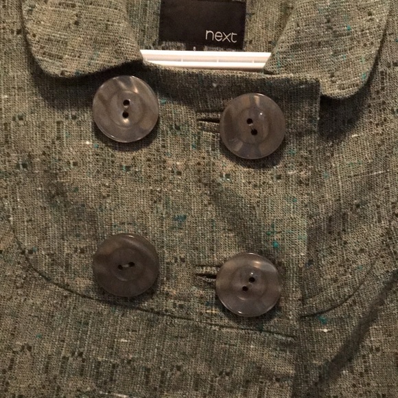 🧵 Olive Green 4 Button Blazer - Picture 3 of 4